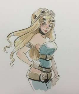 Barbucci, Alessandro - 1 Original colour drawing - Ekhö monde miroir - Fourmille - 2022 | Catawiki