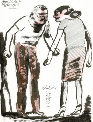 Blutch | Lot 225 - C’était le bonheur en édition originale, agrémenté d’une dédicace. Proche de l’état neuf. | Septimus