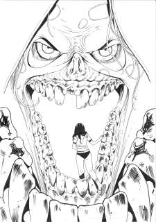 Zoe Thorogood - Creepshow #3 Cover - Original Published Art