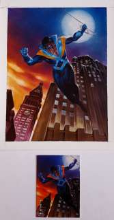 Dave Dorman - Batman: Saga of the Dark Knight Skybox Card #21 Painting ‘Nightwing‘ (1994)