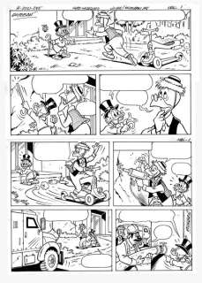 Esteban - 3 Original page - Uncle Scrooge - H-2021-245 - Paredes flexibles - 2021 | Catawiki