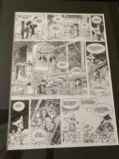 Martin, Thierry - 1 Original page - Le Roman de Renart T1 - Les Jambons d’Ysengrin - 2007 | Catawiki