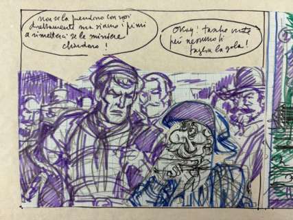 Magnus, Nizzi - 1 Original page - Tex - La Valle del Terrore | Catawiki