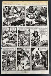 Buscema, John / Chan, Ernie - 1 Original page - Savage Sword of Conan #72 - 1981 | Catawiki