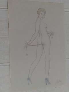 Frollo, Leone - 1 Original drawing - la catenina erotica | Catawiki