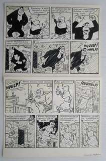 Nys, Jef - 1 Original page - Jommeke 31 - Knappe Mataboe - 1967 | Catawiki