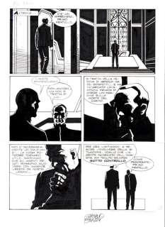 Bonazzi, Germano - 4 Original page - Nathan Never #135 - "Nemico pubblico" - 2002 | Catawiki