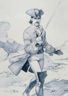 Critone, Luigi - 1 Original drawing - Le Scorpion - En guarde - 2024 | Catawiki