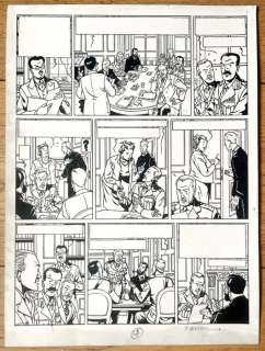 Berserik, Teun - 1 Original page - Blake & Mortimer T28 - Le Dernier Espadon - 2021 | Catawiki