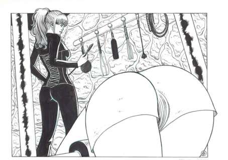 Scacchia, Alessandro - 1 Original drawing - Club di Ruthier - Incontro con Marylin | Catawiki