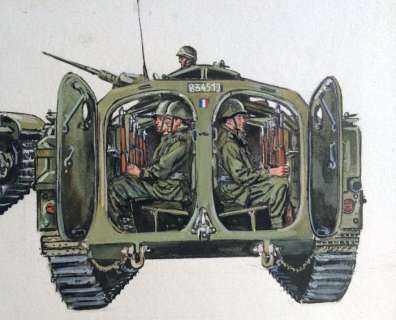 Funcken | Original gouache illustration (p.145) for " Les Uniformes & Armes vol. 1967  - Guerre 1939-45 "  - (1974) | Catawiki
