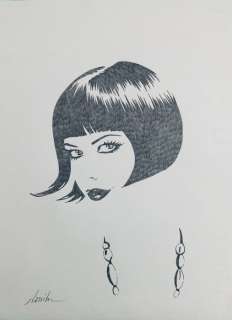 Honaryar, Nassim Hassanvandi - 1 Original drawing - Omaggio a Valentina | Catawiki