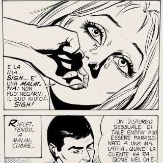 Renzo Barbieri - 16 Original page - MAFIA - Una visita urgente | Catawiki