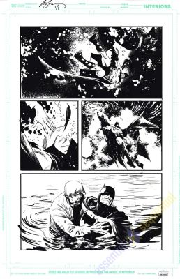 Rafael Albuquerque | Batman: Detective Comics #1065: Gotham Nocturne Page 11 Artist Proof | Essential Sequential