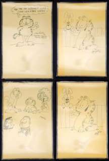 Barker, Gary - GARFIELD PRESENATION DRAWINGS GROUP Other Comic Art