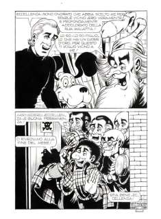 Piffarerio, Paolo - 2 Original page - Alan Ford #85 - "Alta finanza" - 1980 | Catawiki