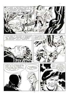 Diso, Roberto - 3 Original page - Mister No #32 - "i cacciatori di teste" - 1978 | Catawiki