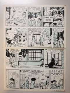 Bob Mau - 1 Original page - Kari Lente - De groene mantel (jaren 60) | Catawiki