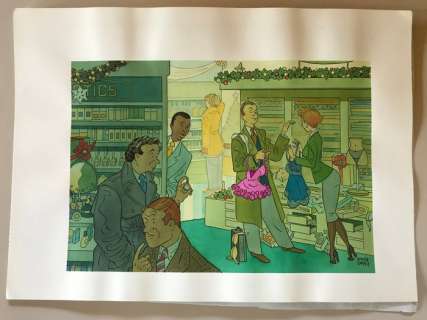 Torres, Daniel - 1 Original colour drawing - Los Angeles Times - 1993 | Catawiki