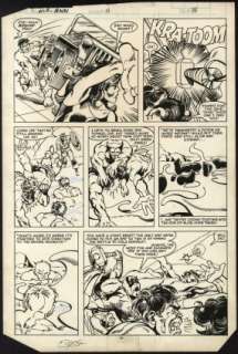 Ditko, Steve - AVENGERS ANNUAL (1976-94) #13 Interior Page | ComicConnect