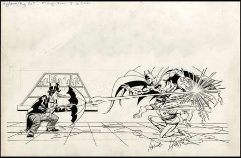 Infantino, Carmine - BATMAN & ROBIN VS. THE PENGUIN MUG Illustration