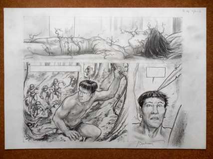 Bosschaert, Jan | Original pencil drawing  - Jaguar | Catawiki