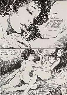 Del Mestre, Alberto - 12 Original page - Del Mestre - La Schiava | Catawiki