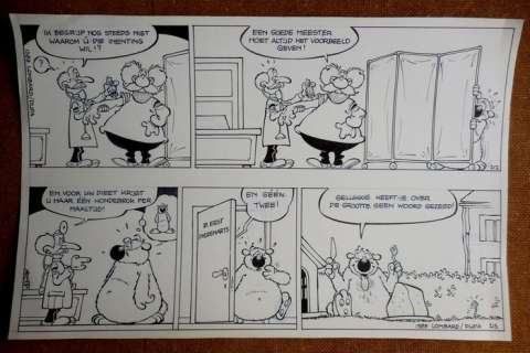 Dupa (Dupanloup, Luc) | 2 original strips  - Dommel  - (1988) | Catawiki