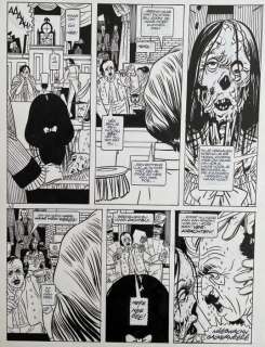 Dick Matena - Horror! - 1 Original page - De laatste dagen van Edgar Allen Poe - 1988 | Catawiki