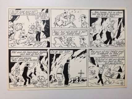 De Moor, Bob - 1 Original page - De Nieuwe avonturen van Tijl Uilenspiegel 4 - De Zwarte ossewagen - 1951 | Catawiki