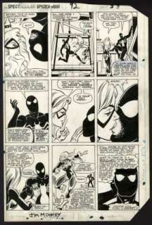 Milgrom, Al - SPECTACULAR SPIDER-MAN (1976-98) #92 Interior Page | ComicConnect