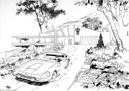 Will | Tif & Tondu, illustration Ã  l’encre de Chine publ… | Banque Dessinée