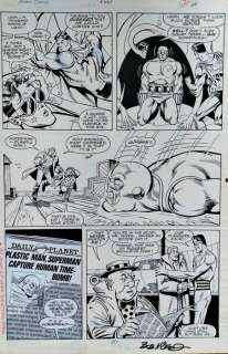 Bob McLeod and Brett Breeding - 1 Original page - Action Comics - 1990 | Catawiki