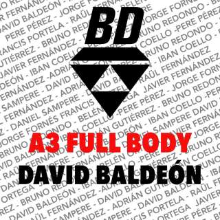 LAKE COMO 2023 PRE-COMMISSION #DAVID BALDEÓN 11x17"(A3)Full Figure Ink + Color