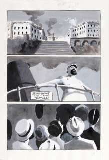 Rabaté - Lot 587 - Ibicus, planche n°5 du chapitre 6 au lavis et Ã …