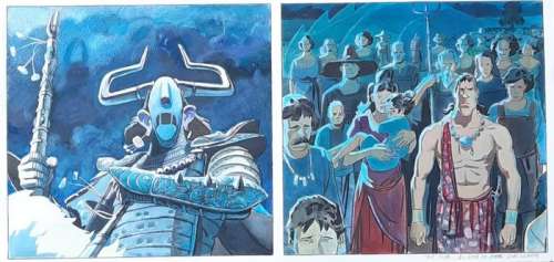 Zuccheri, Laura - 1 Original colour page - Les Epee de Verre - 2005 | Catawiki