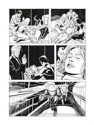 Bonazzi, Germano - 3 Original page - Nathan Never Gigante #10 - "I ribelli di marte" - 2000 | Catawiki
