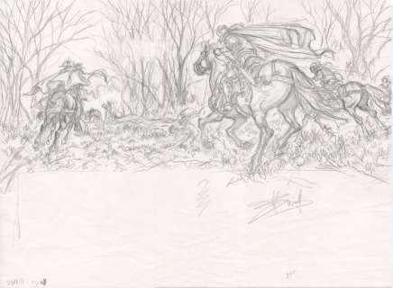 Swolfs, Yves | Original sketch  - Legende  - (2003) | Catawiki