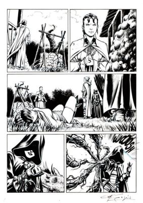 Gregorini, Gianluigi - 1 Original page - Dragonero #31 - "L’agonia di Yastrad" - 2015 | Catawiki
