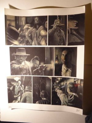 Le Hénanff, Fabrice - 1 Original colour page - Lawmen 1 page 36 - 2023 | Catawiki