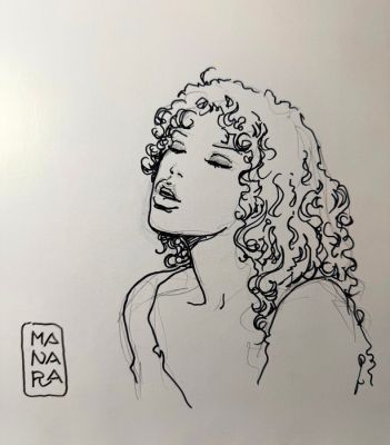 Manara, Milo - 1 Original drawing - Miele | Catawiki