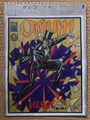 Daniel Torres - 1 Gouache - Opium - 1988 | Catawiki