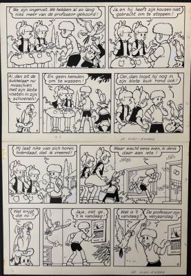 Nys, Jef - 1 Original page - Jommeke - 58-De Kuko Eieren-p. 2 - 1973 | Catawiki