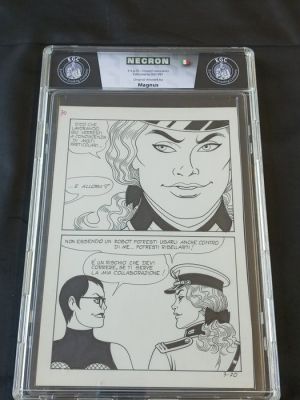 Magnus - 1 Original page - Necron - I mostri meccanici - 1981 | Catawiki