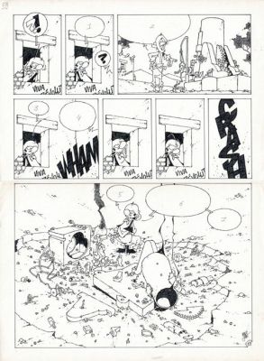 Smet, Peter de - 1 Original page - Viva Zapapa - Een natuurwet - 1990 | Catawiki
