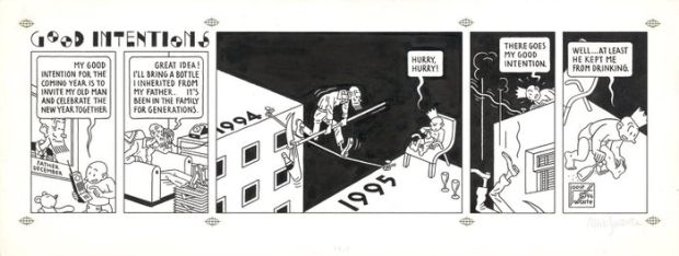 Swarte, Joost - 1 Original page - Good Intentions - Good Intentions - 1994