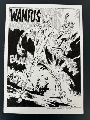 Luciano Bernasconi - 1 Original drawing - wampus