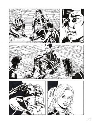 Bonazzi, Germano - 3 Original page - Nathan Never Gigante #10 - "I ribelli di marte" - 2000 | Catawiki