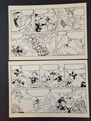 Mirabelli, Anna - 2 Original page - L’Economia di Zio Paperone: Amelia | Catawiki