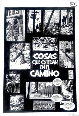 Altuna, Horacio - 1 Original page - El ultimo recreo | Catawiki